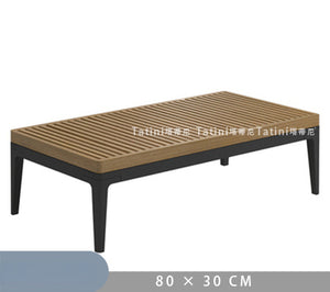 Teak Sofa and Coffee Table Set Garden Plus