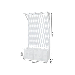 Floor Grid Lattice with Partition Flower Box Garden Plus