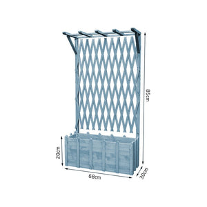 Floor Grid Lattice with Partition Flower Box Garden Plus