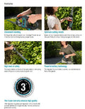 Gardena Battery Hedge Trimmer EasyCut Li ready-to-use Set Garden Plus