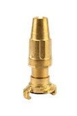 Gardena Brass Quick Coupling Nozzle 25 mm (1") Garden Plus