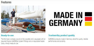 Gardena Classic Roll-fix Flat Hose 15 m in a Cassette Garden Plus