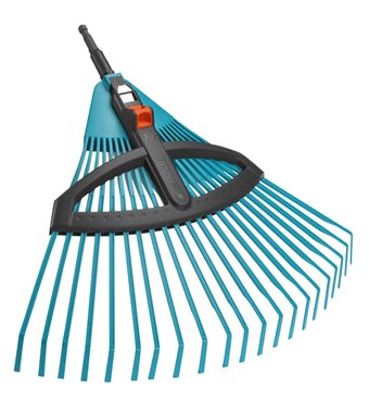 GARDENA Combisystem Plastic Adjustable Rake 3099-20 — image 1|GARDENA Combisystem 塑膠可調耙 3099-20・圖片 1