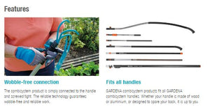 Gardena Combisystem Road Broom Garden Plus