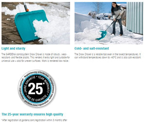 Gardena Combisystem Snow Shovel KST 50 Garden Plus