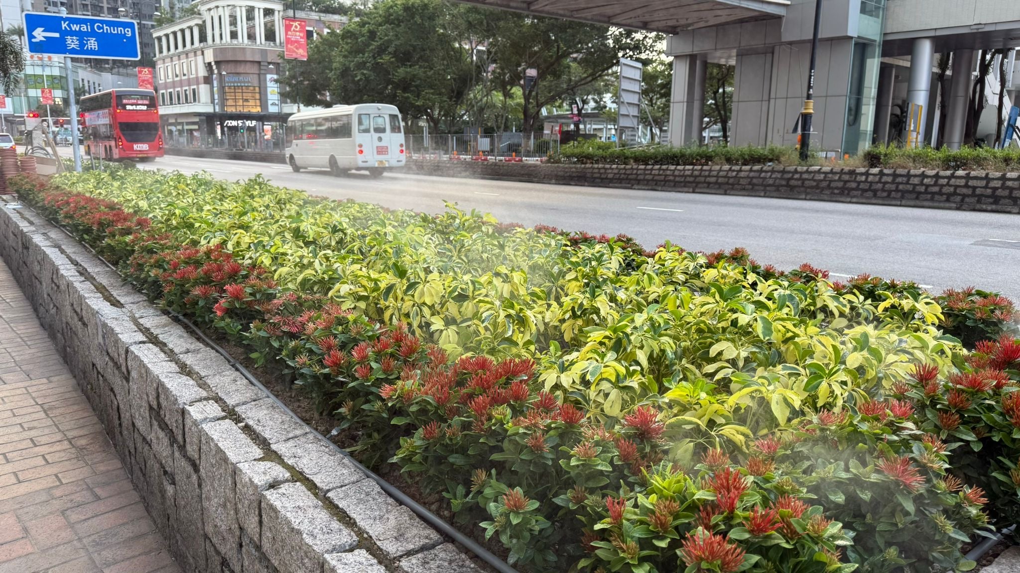 Tsuen Wan Tai Ho Roadside Planter Enhancement with Automated Irrigation System