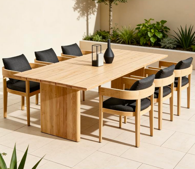 Balman Teak Dining Set (LHJ-049)