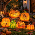 Halloween Solar Pumpkin Lantern – Outdoor LED Garden Decoration