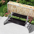 Stainless Steel Garden Bench No.1