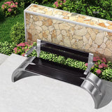 Stainless Steel Garden Bench No.1
