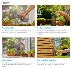 Gardena Soft Sprayer 0.45L Garden Plus