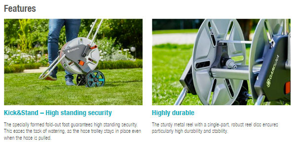 Gardena CleverRoll M Metal 18540 Garden Plus