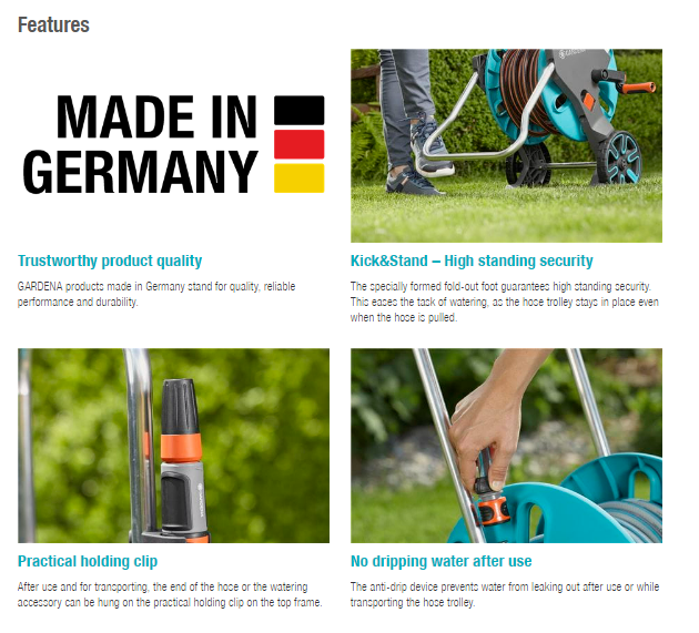 Gardena Hose Trolley CleverRoll M Garden Plus