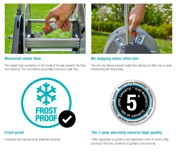 Gardena CleverRoll M Metal 18540 Garden Plus