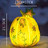 Halloween Solar Pumpkin Lantern – Outdoor LED Garden Decoration
