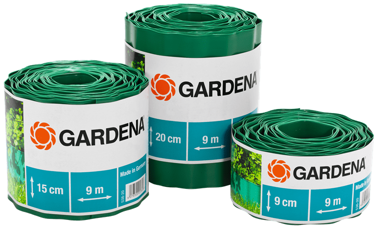 Gardena Lawn Edging (Green) 20cm high Garden Plus