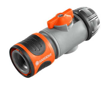 Gardena Hose Connector with Control Valve 13 mm (1/2") Garden Plus