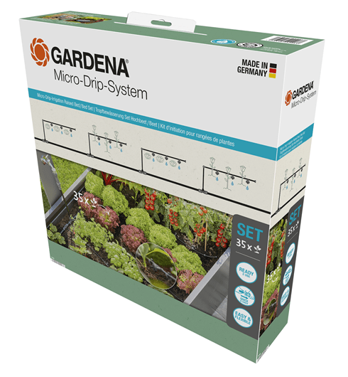 Gardena Start Set for raised beds/beds (35 plants) Garden Plus