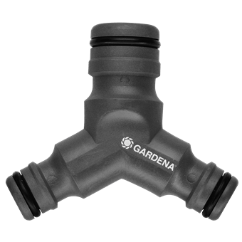 GARDENA「Profi」Maxi-Flow 系統三通接頭 2834-20