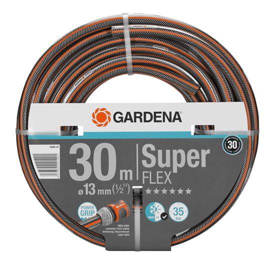 GARDENA 優質 SuperFLEX 軟管 13 mm (1/2"), 30 m 18096-20