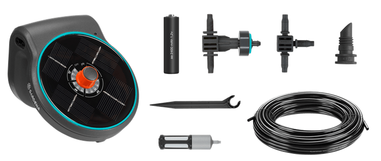 Gardena Solar-powered Irrigation AquaBloom Set Garden Plus