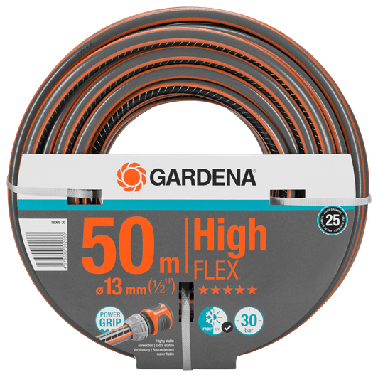 Gardena Comfort HighFLEX Hose 13 mm (12), 50 m Garden Plus