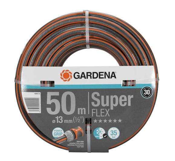 GARDENA 優質 SuperFLEX 軟管 13 mm (1/2")，50 m 18099-20