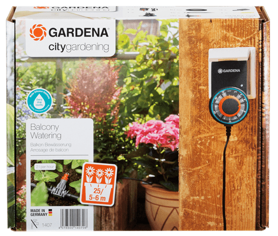 Gardena Fully Automatic Flower Box Watering Garden Plus