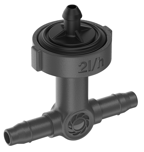 GARDENA 內聯滴頭 2 l/h，壓力補償 13312-20
