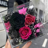 Preserved Flower Mini Square Box Collection