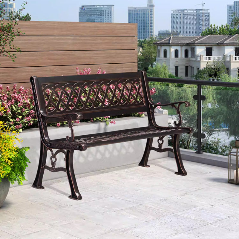 Wrought Iron Bench No.3