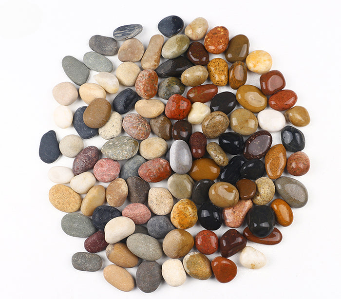 Natural river stones