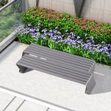 Backless Eco-Wood Bench No.2