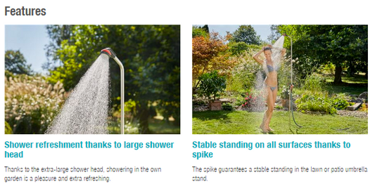 Gardena Garden Shower Solo