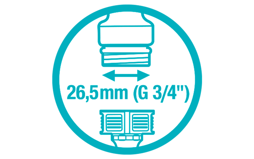 Gardena Tap Connector 26.5 mm (G 3/4) Garden Plus