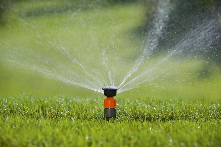 Gardena Turbo-driven Pop-up Sprinkler T 100 Garden Plus