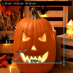 Grinning Round Pumpkin