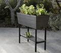 Urban Bloomer Elevated Garden Bed - Grey Garden Plus