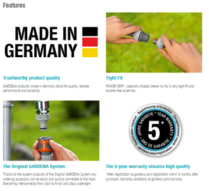 Gardena Hose Repairer 13 mm (1/2") – 15 mm (5/8") Garden Plus