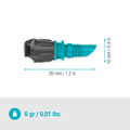 Gardena Spray Nozzle 180° 13321 Garden Plus