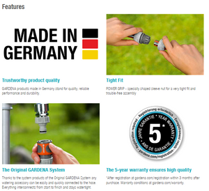 Gardena Hose Repairer 19 mm (3/4") Garden Plus