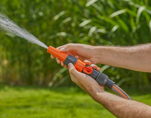Gardena “Profi” Maxi-Flow System Adjustable Spray Nozzle Garden Plus