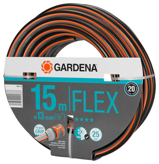Gardena Comfort FLEX Hose 13 mm (1/2"), 15 m Garden Plus