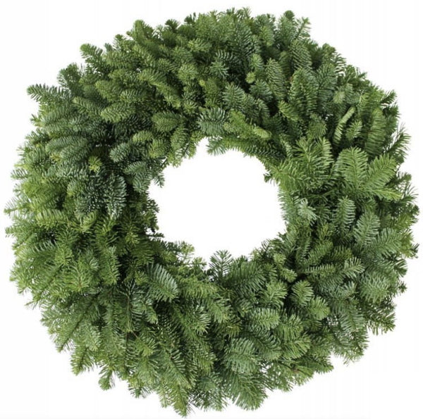 Fresh Noble Fir Christmas Wreath
