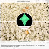 Colored Glass Sand and Gravel for Terrazzo and Decorative Landscaping