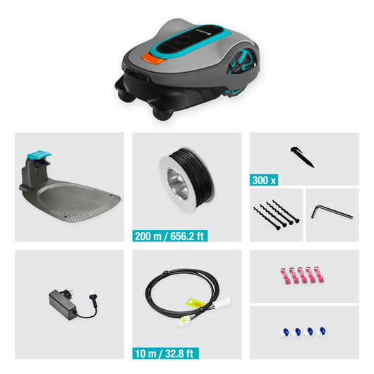 GARDENA SILENO life 1,000 m² Bluetooth Robotic Lawnmower