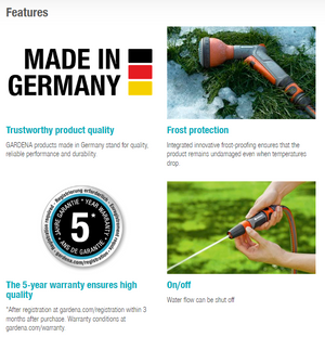 Gardena Cleaning Nozzle Garden Plus