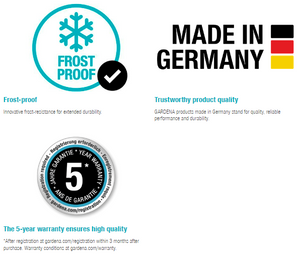 Gardena Tap Connector 33.3 mm (G 1") Garden Plus