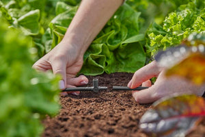 Gardena T-Joint for Spray Nozzles / Endline Drip Heads 4.6 mm (3/16") Garden Plus