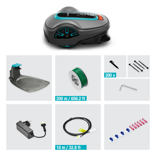 GARDENA SILENO life 750 m² Bluetooth Robotic Lawnmower